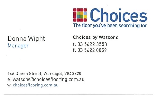 Choices - The Floor you've been looking for