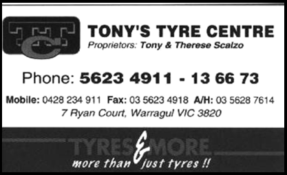 Tony's Tyre Centre